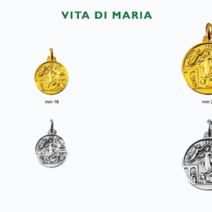 Medaglia raffigurante la vita di Maria