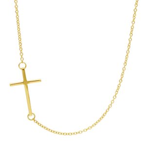 Girocollo oro con croce