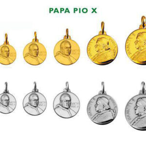 Medaglia in oro o argento Papa Pio X