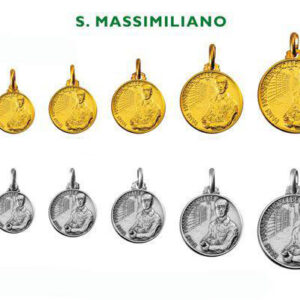 Medaglia in oro o argento San Massimiliano