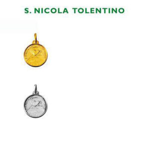 Medaglia in oro o argento San Nicola da Tolentino