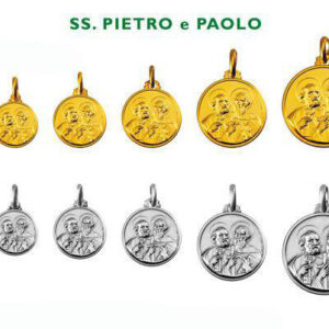 Medaglia in oro o argento Santi Pietro e Paolo