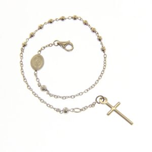 Bracciale Decina del Rosario in argento